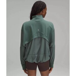 lululemon athletica Green High-Neck Lightweight Jacket